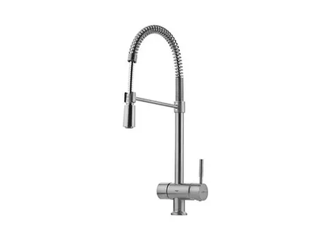 Смеситель Shouder Pull out Alster 290505 для кухни гибкий излив матовый