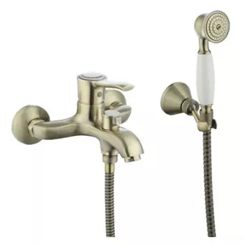 Смеситель SMARTsant Винтаж SM263503BR для ванны и душа, бронза