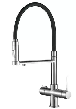 Смеситель Steel Hammer SH 2003 SATIN для кухонной мойки