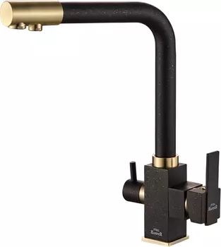 Смеситель Steel Hammer SH 805 Black Br для кухонной мойки