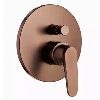 Смеситель Swedbe Terracotta 2554 на 2 выхода, терракот