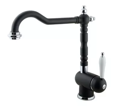 Смеситель Timo Morea 2406F black для раковины