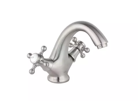 Смеситель Timo Nelson 1911F silver для раковины