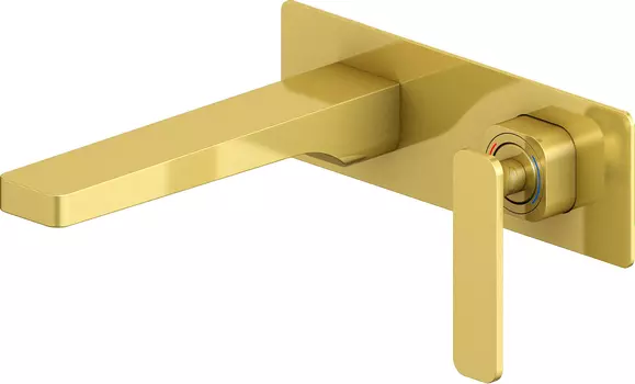 Смеситель Timo Torne 4371/17SM для раковины, с внутренней частью, золото матовое