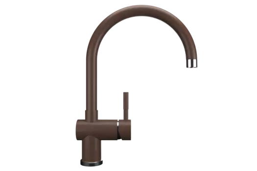 Смеситель Ulgran Classic U-021-307 для кухонной мойки, коричневый