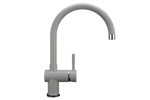 Смеситель Ulgran Classic U-021-310 для кухонной мойки, серый