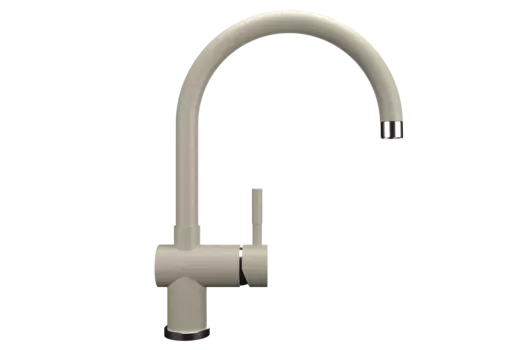 Смеситель Ulgran Classic U-021-328 для кухонной мойки, бежевый