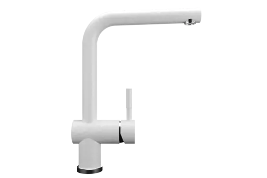 Смеситель Ulgran Classic U-022-341 для кухонной мойки, белый