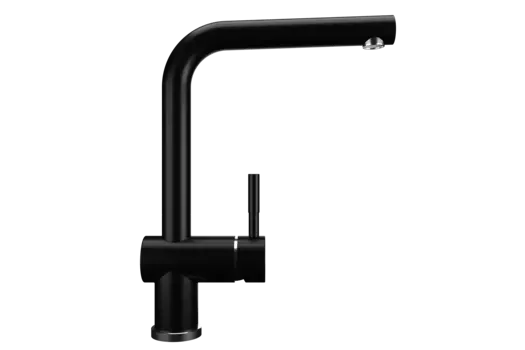 Смеситель Ulgran Classic U-022-344 для кухонной мойки, черный