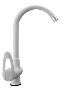 Смеситель Ulgran Quartz UQ-006-04 для кухонной мойки, платина