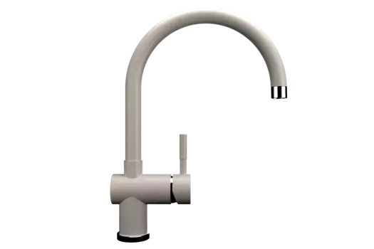 Смеситель Ulgran Quartz UQ-021-02 для кухонной мойки, лен