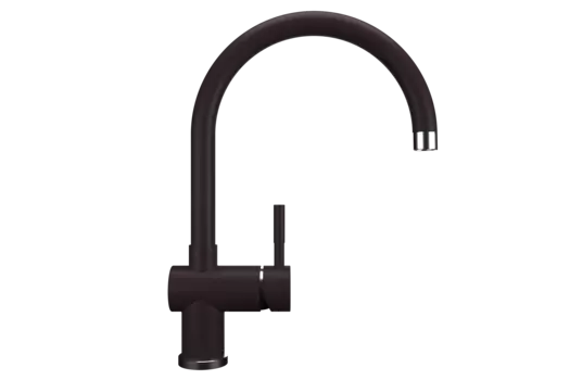 Смеситель Ulgran Quartz UQ-021-06 для кухонной мойки, трюфель