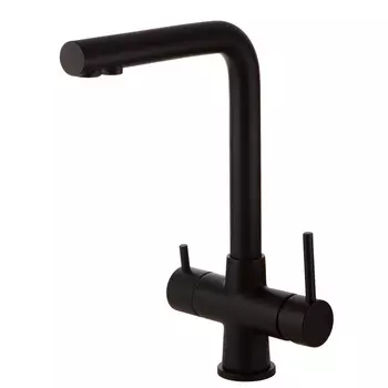 Смеситель Veragio Milano 30636 для кухонной мойки, черный