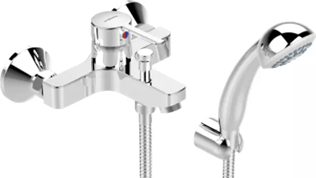 Смеситель Vidima Logik BA279AA для ванны с душем