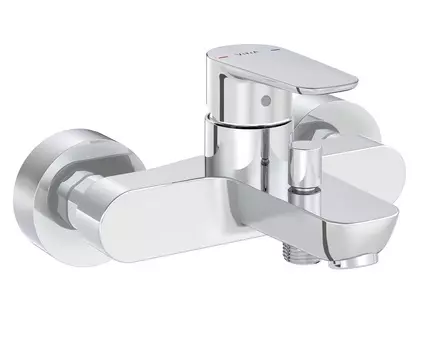Смеситель VitrA Flow Soft A42946EXP для ванны с душем, хром