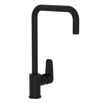 Смеситель VitrA Flow Soft A4342636EXP для кухонной мойки, черный матовый