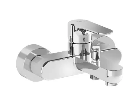 Смеситель VitrA Root Round A42725EXP для ванны с душем, хром