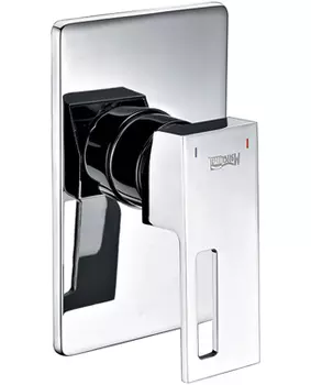 Смеситель WasserKRAFT Alme 1551 с внутренней частью, для душа