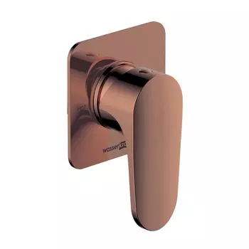 Смеситель WasserKRAFT Asphe 7751 для душа, розовое золото