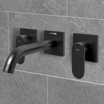 Смеситель WasserKRAFT Elbe 7445 для раковины черный