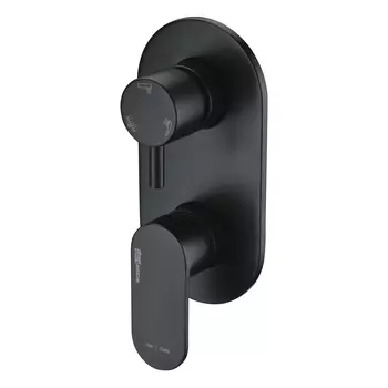 Смеситель WasserKRAFT Elbe 7471 для ванны и душа, черный