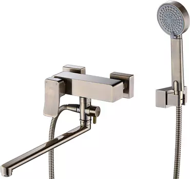 Смеситель WasserKRAFT Exter 1602L универсальный, светлая бронза