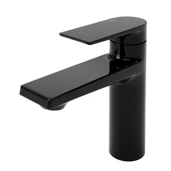 Смеситель WasserKRAFT Glan 6603 для раковины, черный глянец