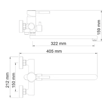 Смеситель WasserKRAFT Main 4103 для раковины