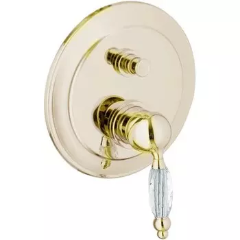 Смеситель Webert Alexandra AL860101010 С ВНУТРЕННЕЙ ЧАСТЬЮ для ванны и душа, золото