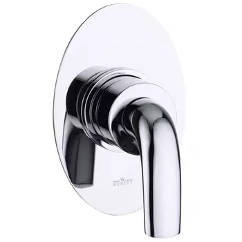 Смеситель Webert Aria AI880101844 С ВНУТРЕННЕЙ ЧАСТЬЮ, для душа, белый