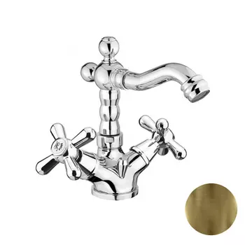 Смеситель Webert Armony AM710402065 для биде с донным клапаном, бронза