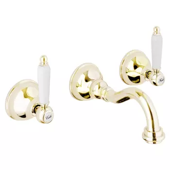 Смеситель Webert Dorian DO750404010 для раковины золото