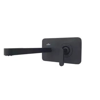 Смеситель Webert Living LV830606560 С ВНУТРЕННЕЙ ЧАСТЬЮ, для раковины, черный матовый