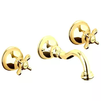 Смеситель Webert Ottocento OT750404010 для раковины золото