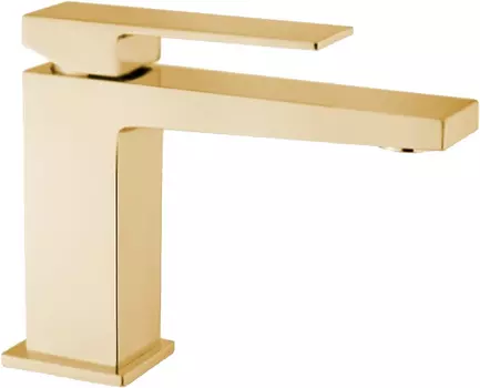 Смеситель Webert Pegaso PE830102794SSE для раковины, матовое золото