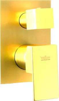 Смеситель Webert Pegaso PE880601794 С ВНУТРЕННЕЙ ЧАСТЬЮ, для ванны с душем, золото