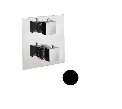 Смеситель Webert Pegaso PE970902560, для душа, черный матовый