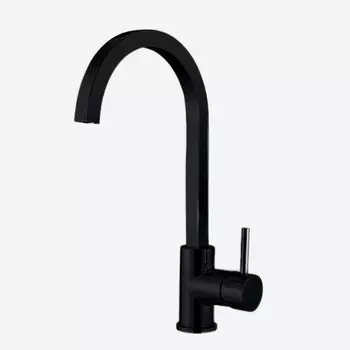 Смеситель Webert Praga PR920302560 для кухонной мойки, черный