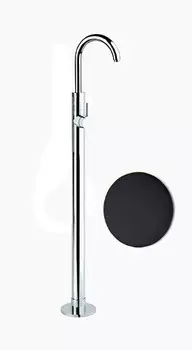 Смеситель Webert Rimini RI832101560 напольный для раковины, черный матовый