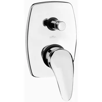 Смеситель Webert Sax SX860101015 С ВНУТРЕННЕЙ ЧАСТЬЮ для ванны с душем