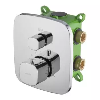 Смеситель встраиваемый, термостатический Swedbe Platta 9031