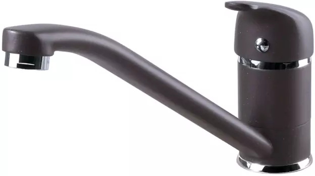 Смеситель Zigmund & Shtain ZS 0200 (швейцарский шоколад) для кухонной мойки