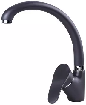 Смеситель Zigmund & Shtain ZS 0300 (черный базальт) для кухонной мойки