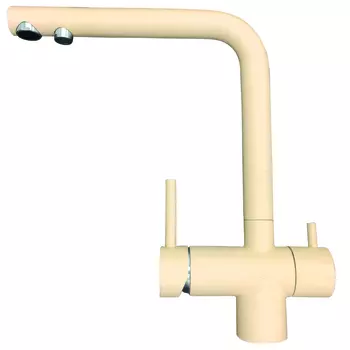 Смеситель Zigmund & Shtain ZS 1300 (топленое молоко) для кухонной мойки