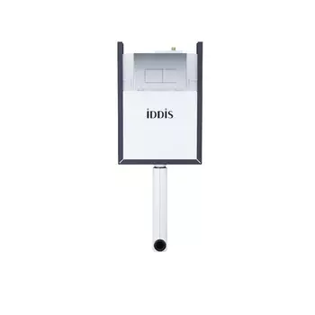 Смывной бачок скрытого монтажа Iddis Optima Home OPH0GCCi32K с клавишей смыва