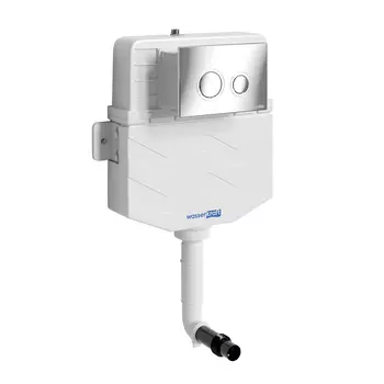 Смывной бачок скрытого монтажа WasserKRAFT Aller 10TLT.031.ME.CH01