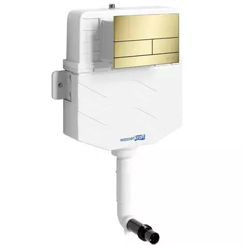 Смывной бачок скрытого монтажа WasserKRAFT Aller 10TLT.031.ME.PG04