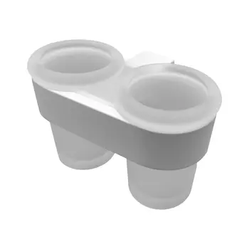 Стакан Altasan Лотос ЛТ42БМ белый матовый