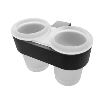 Стакан Altasan Лотос ЛТ42ЧМ черный матовый