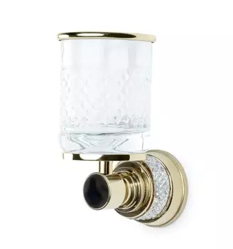 Стакан Boheme Aura 10244-G подвесной, золото